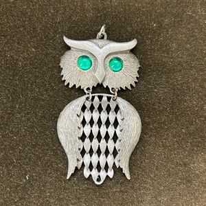Owl Charm for Necklace